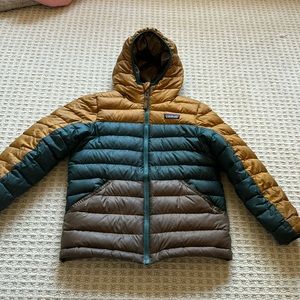 Patagonia Reversible Down Sweater Hoodie - Kids'